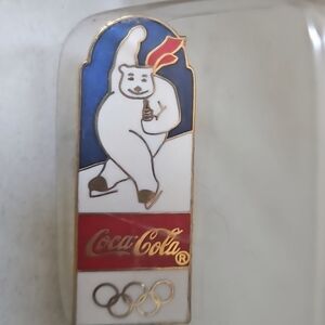VTG Olympics Coca Cola Collectible Pin